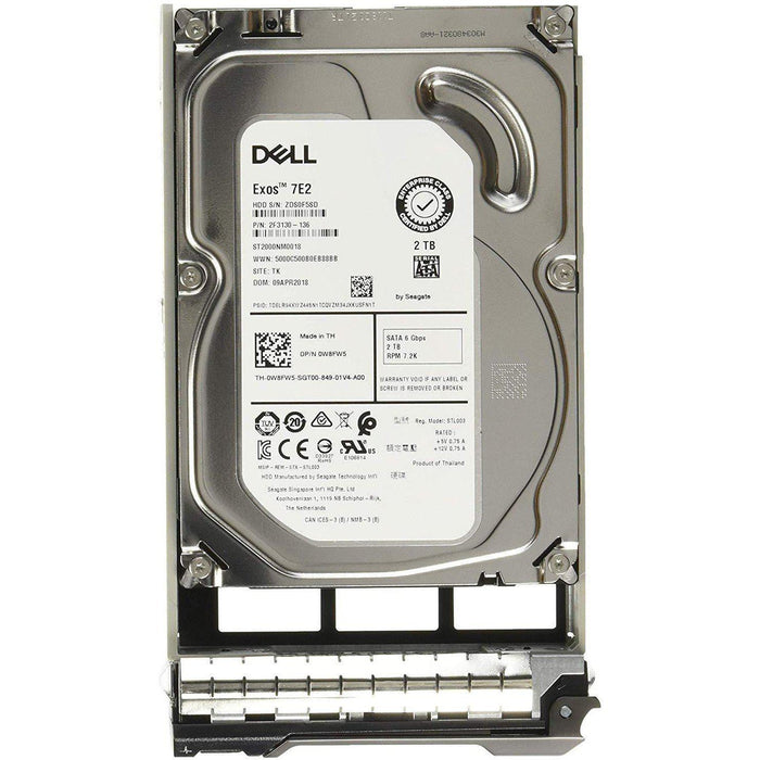 Dell 2 TB 3.5" Internal Hard Drive-FoxTI