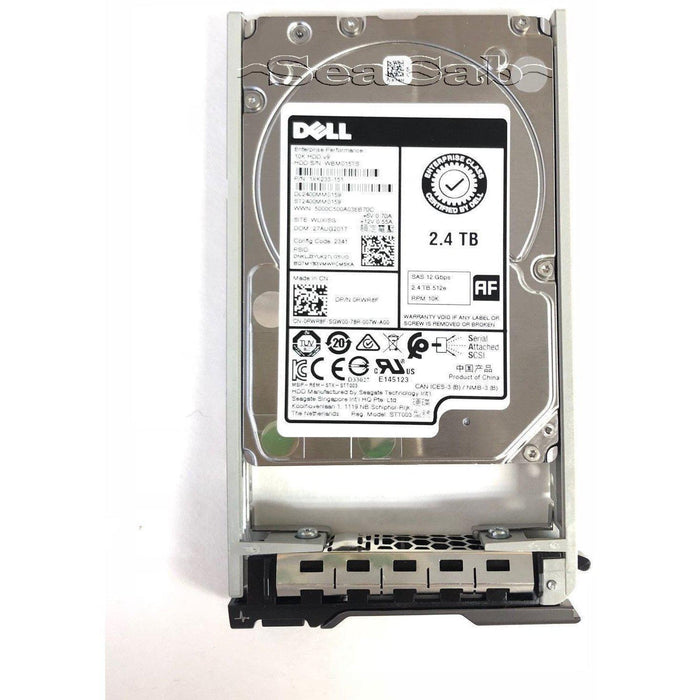 Dell 2.4TB SAS 10K 2.5 Inch 12Gbps Hard Drive for Gen 12 & 13 PowerEdge Servers-FoxTI
