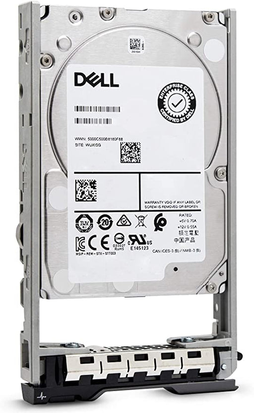 Dell 400-AJON 1.2TB 2.5 SFF 12Gbps 10K RPM 13 Gen SAS HDD 8FKXC