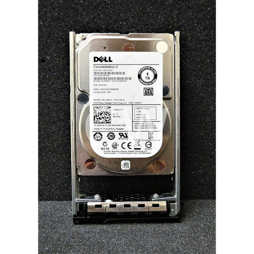 Dell 9KW4J 09KW4J 1TB 7.2K 6G 64MB 2.5in SATA Hard Drive ST91000640NS PowerEdge 712951490471-FoxTI