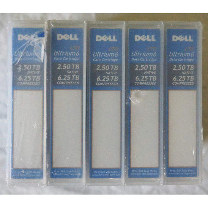 Dell LTO-6 Tape 2.5tb/6.25tb, Dell Lto-6 Ultrium, Part # 342-5450/ 3w22t-FoxTI