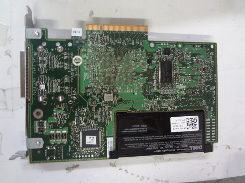 Dell PERC H800 512MB SAS RAID Controller N743J for External Enclosure controladora