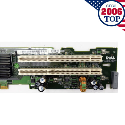 Dell PowerEdge 2950 PCI-X Riser Card Expansion Board H6188 0H6188 w/o Bracket US placa - MFerraz Tecnologia