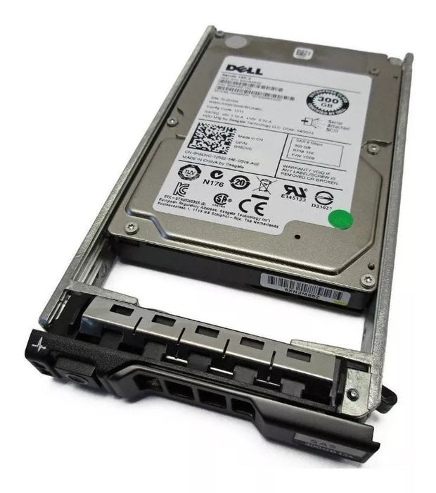 Disco 300GB 15K 2.5" SAS SERVER HARD DRIVE 4 DELL R610 R620 R630 R710 R720 Server Dell