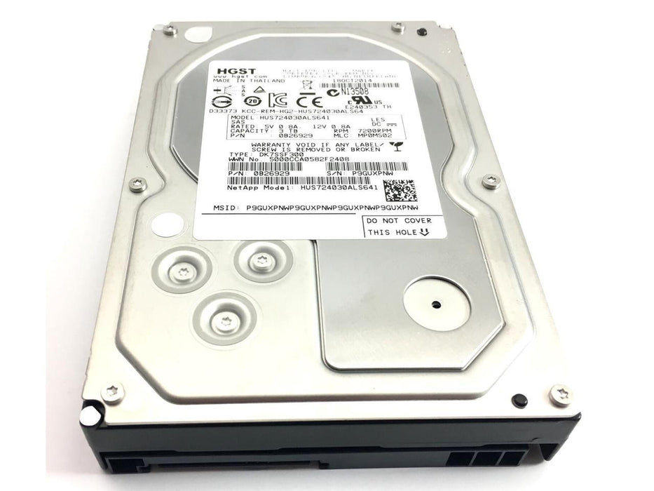 Disco 3TB 7.2K SAS  Hard Drive 3.5'' FITS DELL SERVER T710 R410 R710 R720 R510 R730 Dell