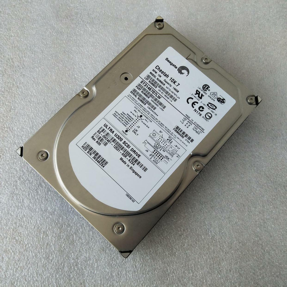 Disco Dell 10K.7 146GB Internal 10000RPM 3.5" ST3146707LW HDD 0HC491 HC491 9X2005-143 Dell