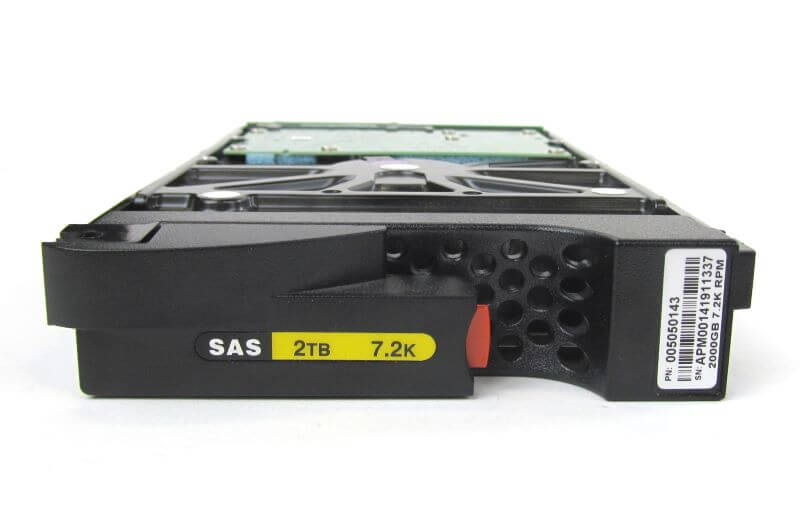 Disco EMC 005050143 2TB 7.2K 3.5" 6GBps SAS HDD V2-PS07-020 for VNXe1600 VNXe3200 EMC