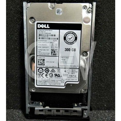 Disco NCT9F 0NCT9F Dell 300GB 15K RPM 12Gb/s 2.5" SAS ENTERPRISE Hard Drive HDD V6 - MFerraz Tecnologia