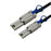 External Multila Mini SAS SFF-8088 to SFF-8088 Cable Mini SAS 26P 3FT 1M 713243025142-FoxTI