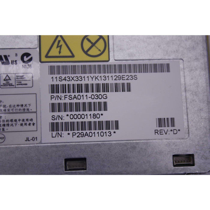 FSA011-030G IBM X3650 M4 550W 80 Plus Platinum Power Supply-FoxTI