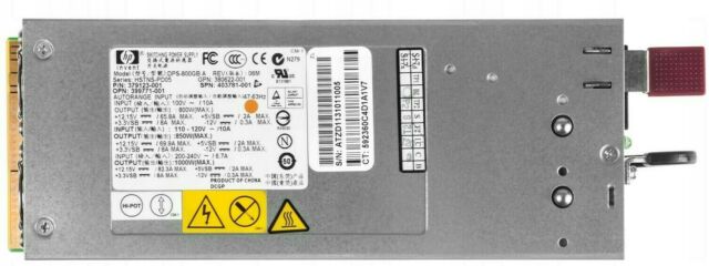 Fonte 419613-001 433634-B21 412837-001 FOR HP 1200W 12V 48VDC POWER SUPPLY  DL380 G5 HP