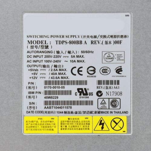 Fonte 800W Server Power Supply 45W8841 98Y2218 44W8229 for IBM V3500 V3700 - MFerraz Tecnologia