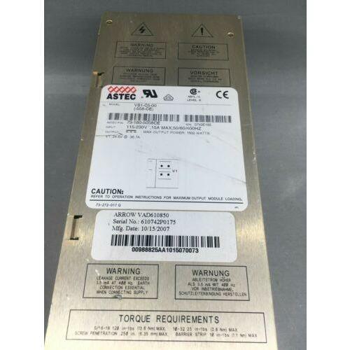 Fonte ASTEC 73-180-5058CE VS1-C5-00 NSNP VAD610850 POWER SUPPLY - MFerraz Tecnologia