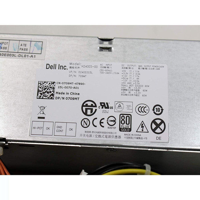 Fonte Dell Optiplex 390 790 990 3010 SFF desktop Power Supply CCCVC H240AS-00 SFF Computer Power Supply 240 Watt-FoxTI