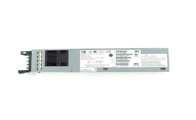 Fonte Juniper Networks JPSU-650W-DC-AFI 650W DC Power Supply EX4550/QFX3500/QFX5100 Juniper Networks