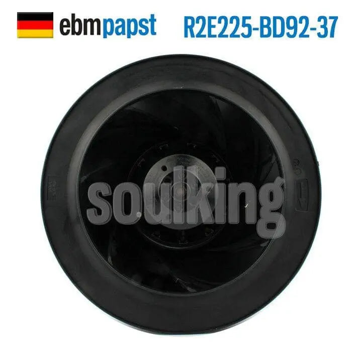 For R2E225-BD92-37 ebmpapst 230V 0.6A 135W Centrifugal Cooling Fan-FoxTI