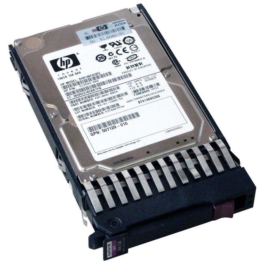 HD 146GB SAS 15k RPM 2.5" 6G para HP SFF 512544-002-FoxTI