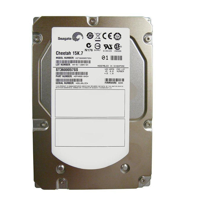 HD 600GB SAS 15k RPM 3.5" 6G para Dell 9FN066-045, ST3600057SS-FoxTI