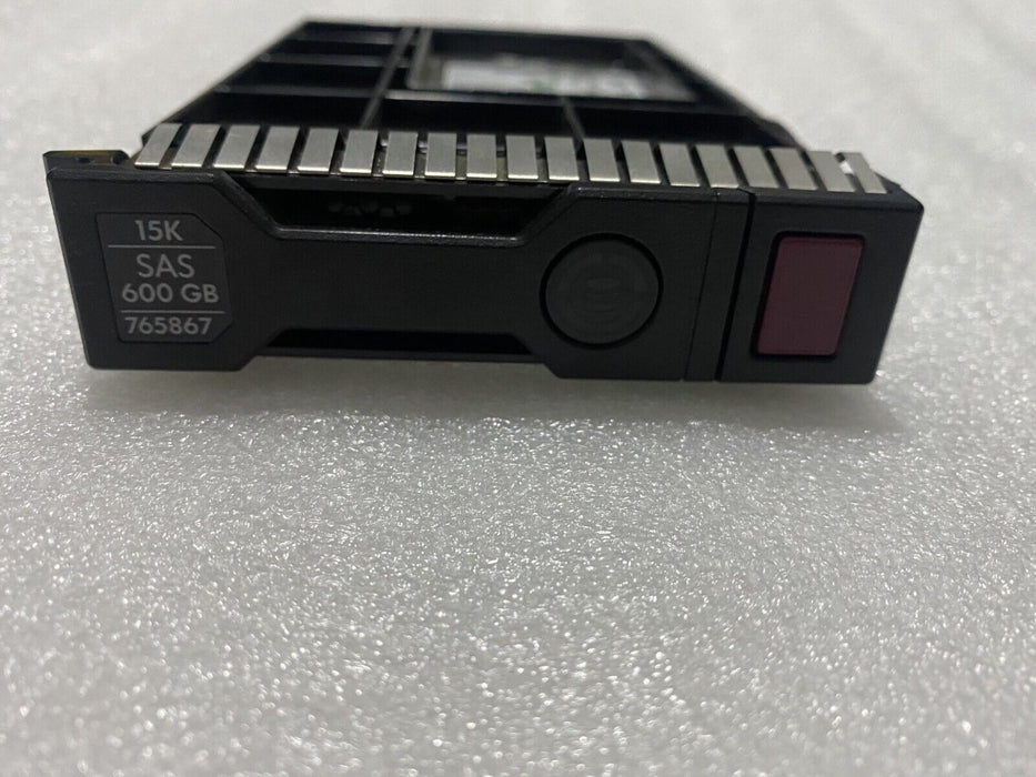 HD 765424-B21 HP 600GB 15K 12G 3.5-Inch SAS  SFF HDD w/ Smart Carrier 765867-001 888182854433 HP