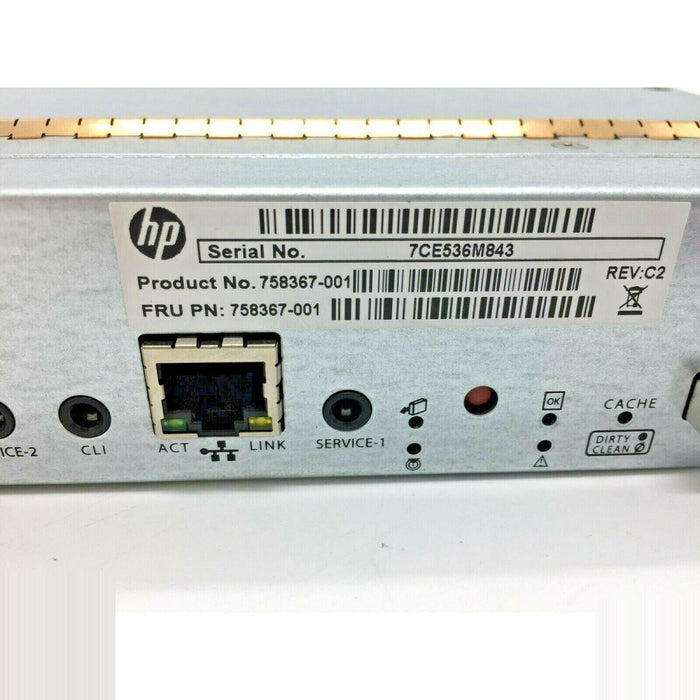 758367-001 — Controladora HPE MSA 1040 1GbE iSCSI