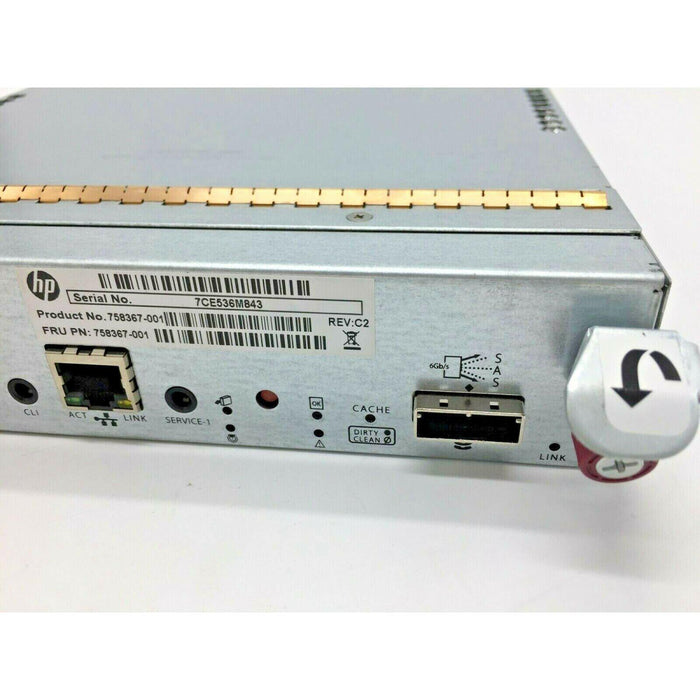 758367-001 — Controladora HPE MSA 1040 1GbE iSCSI