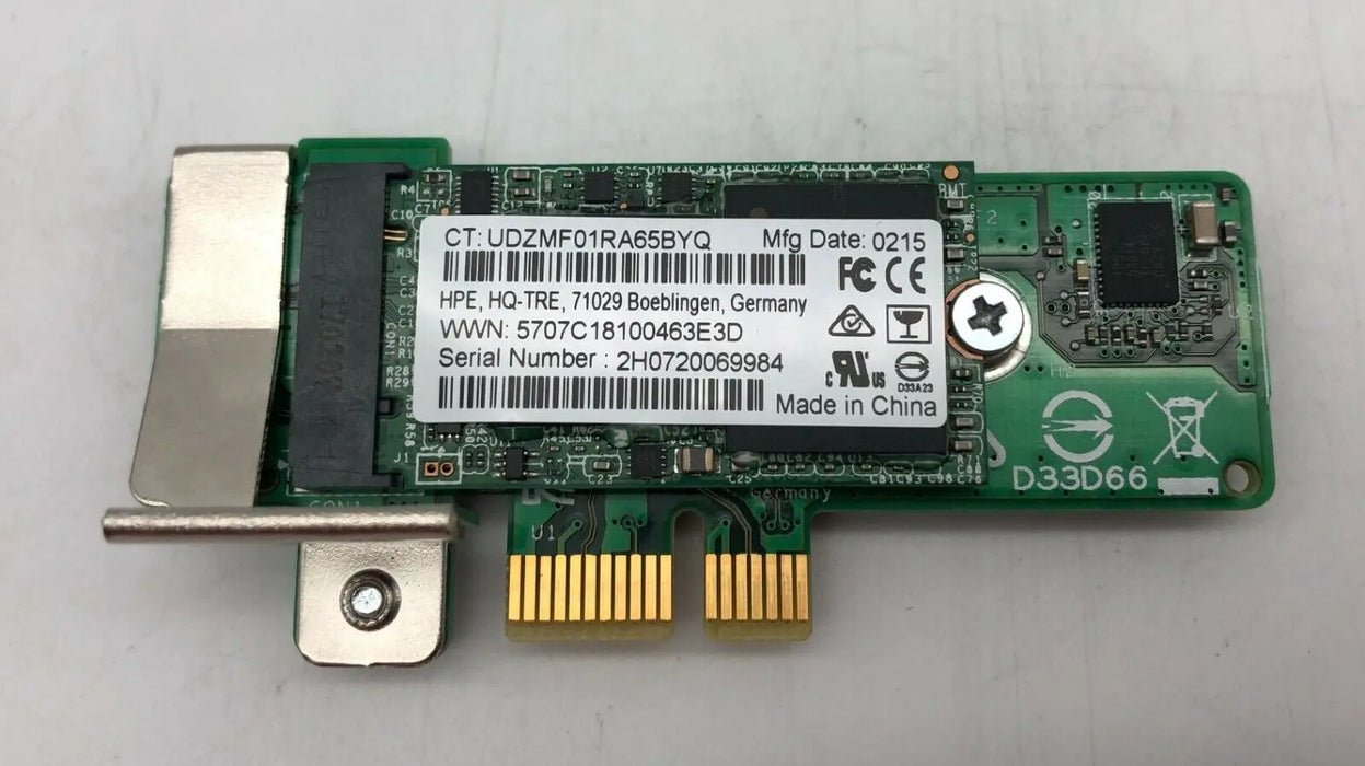 HP 775588-B21 DUAL 64GB VE SOLID STATE M.2 KIT 749154-001 797905-001 888793076972 HP