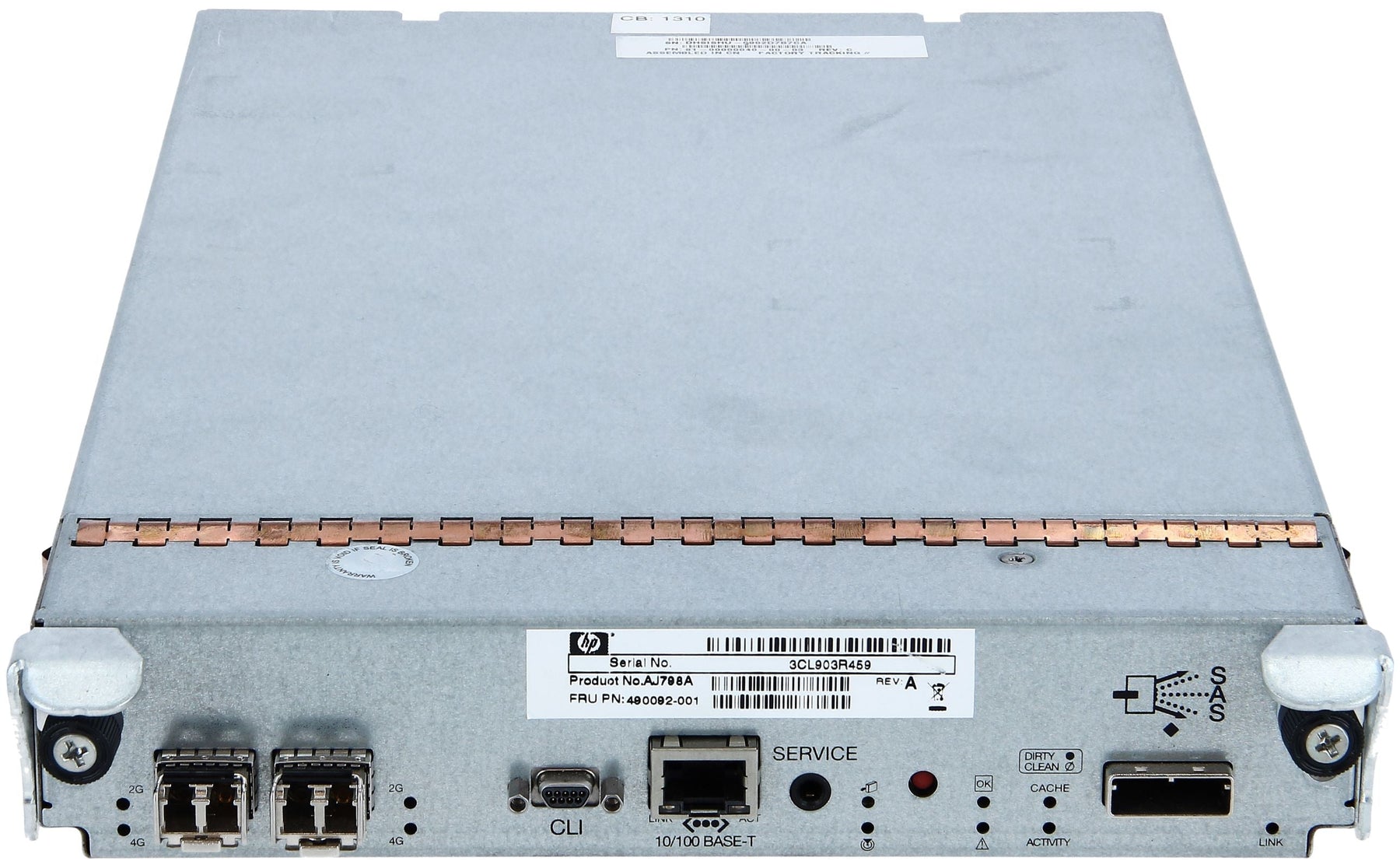 HP AJ798A 490092-001 StorageWorks MSA2300FC Fibre Channel Drive Controller