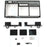 Kit de conversão de torre a bastidor Dell PowerEdge T320/T420 T0WRW, 770-13066-FoxTI