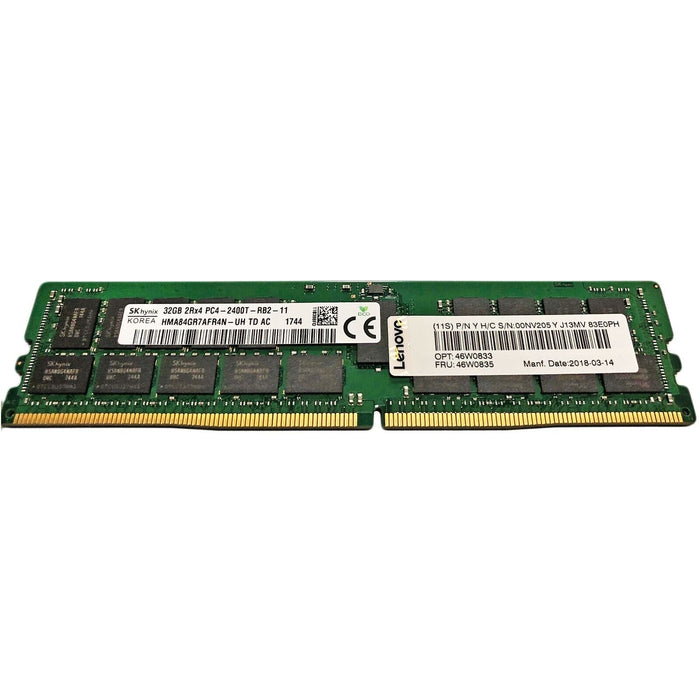 LENOVO 46W0835 32GB 2RX4 PC4-2400T DDR4 MEMORY 46W0833 00NV205