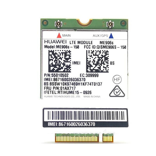 Lenovo Thinkpad T460s T470s T560 Yoga 460 LTE WWAN Module Card ME906S 01AX717 Lenovo