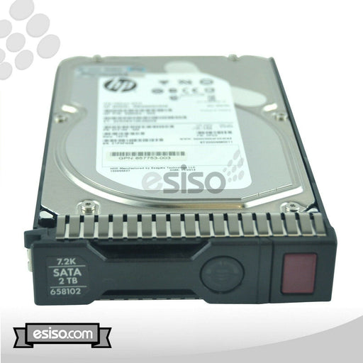 MB2000GCWDA HP 2TB 6G SATA 7.2K rpm LFF (3.5-inch) SC Midline Hard Drive 886111720576-FoxTI