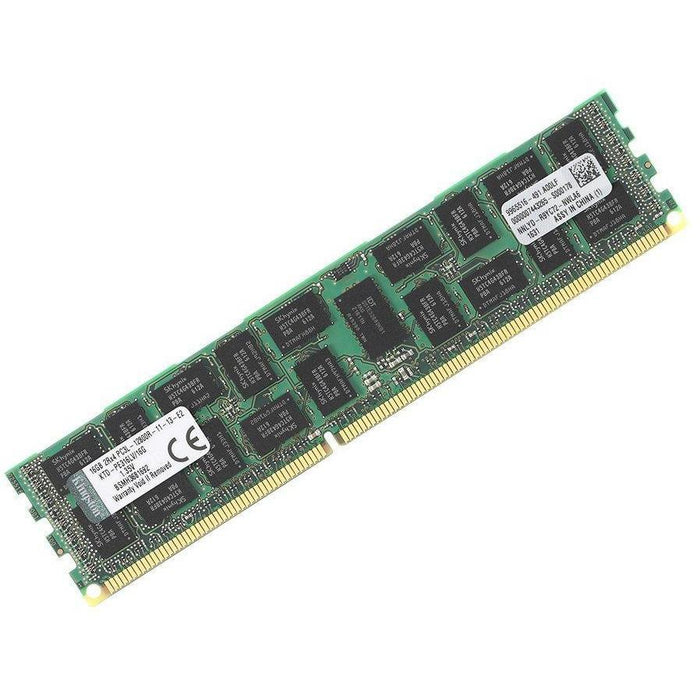 Memória 16GB DDR3 1600MHz ECC RDIMM PC3-12800 para Dell KTD-PE316LV/16G-FoxTI