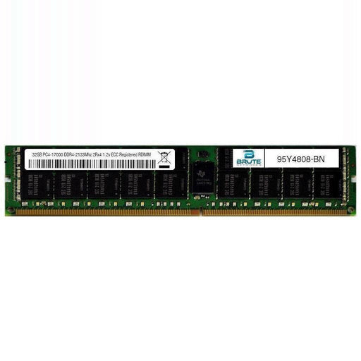 Memória 32GB (2Rx4) DDR4 2133MHz 288-Pin ECC RDIMM PC4-17000 para IBM Lenovo 95Y4808-FoxTI