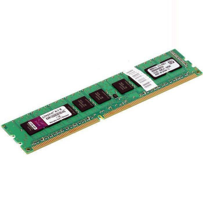 Memória 4GB (2Rx8) DDR3 1333MHz 240-Pin ECC UDIMM PC10600 KVR1333D3E9S/4G-FoxTI