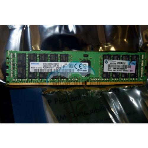 Memoria 805351-B21 GENUINE HP 32GB 2RX4 DDR4 PC4-2400T MEMORY 819412-001 809083-091 - MFerraz Tecnologia