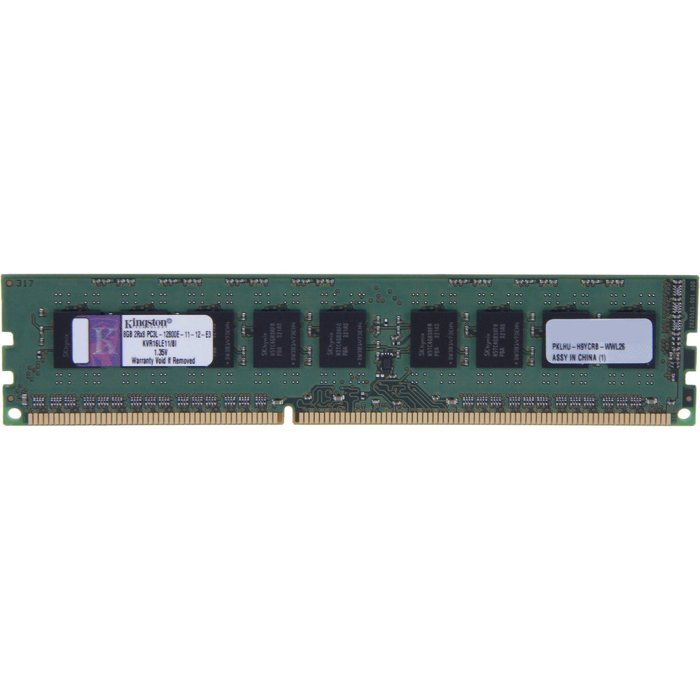 Memória 8GB (2Rx8) DDR3 1600MHZ 240-Pin ECC CL11 UDIMM 1.35V KVR16LE11/8-FoxTI