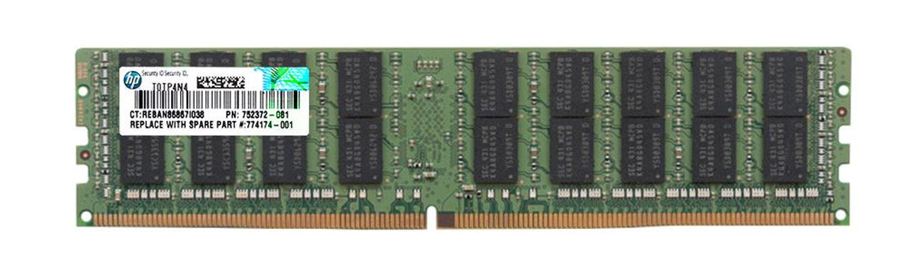 Memoria HP 32GB (1 x 32GB) PC4-2133P-L Server Memory 752372-081 774174-001 4DRX4 HP