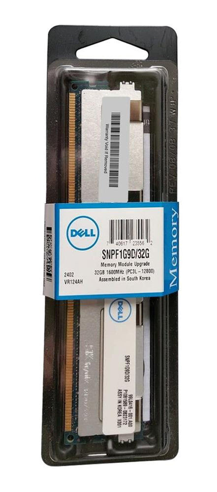 Memoria SNPF1G9D/32G 32GB DDR3L-1600 LRDIMM Memory Dell PowerEdge R620 R720 R720XD T620 Dell