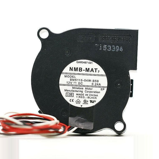 NMB BM5115-04W-B59 5015 12V 0.24A 5CM Projector Turbine Cooling Fan 3pin 932468343569-FoxTI