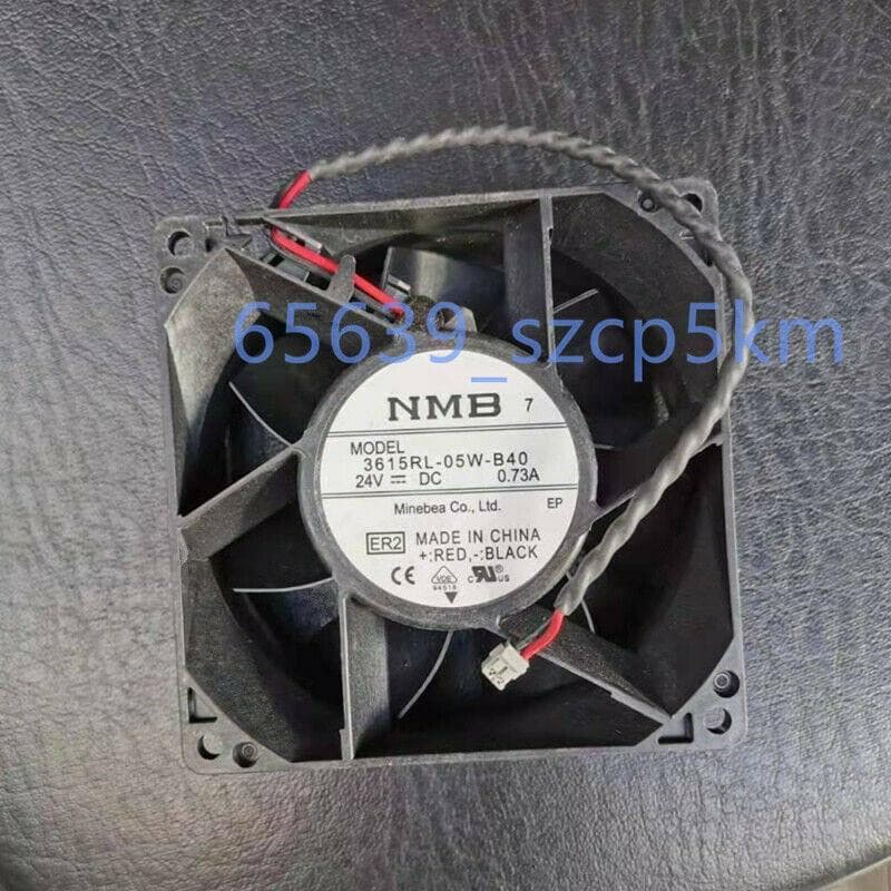NMB-MAT 3615RL-05W-B40 9038 92*92*38mm 24V 0.73A 2PIN Case Cooling Fan-FoxTI