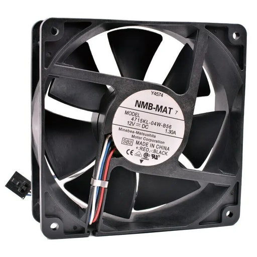 NMB MAT 4715KL-04W-B56 4Pin 12V 1.30A PWM Fan Dell 120x120x38 Dell