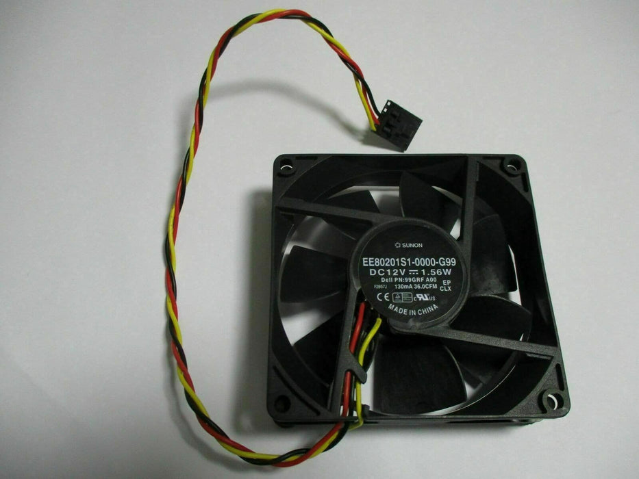 OEM 99GRF Dell OPTIPLEX 390 990 3010 CPU Fan EE80201S1-000-G99 DP/N: 099GRF cooler Dell