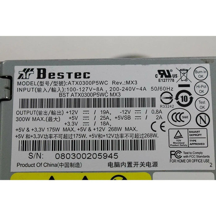 OEM HP Compaq DX7400 Micro tower 300W 24 Pin ATX Power Supply ATX0300P5WC 447401-FoxTI