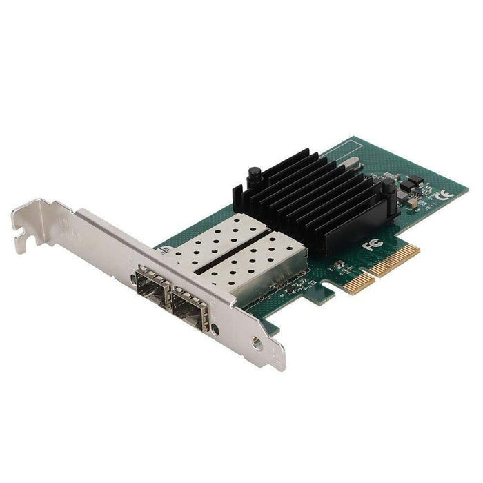 PCI-E Network Card for Intel 82576EB, 10/100/1000mbps Dual Port Fiber PCI Express Gigabit Network Card Adapter for Intel 82576EB-FoxTI