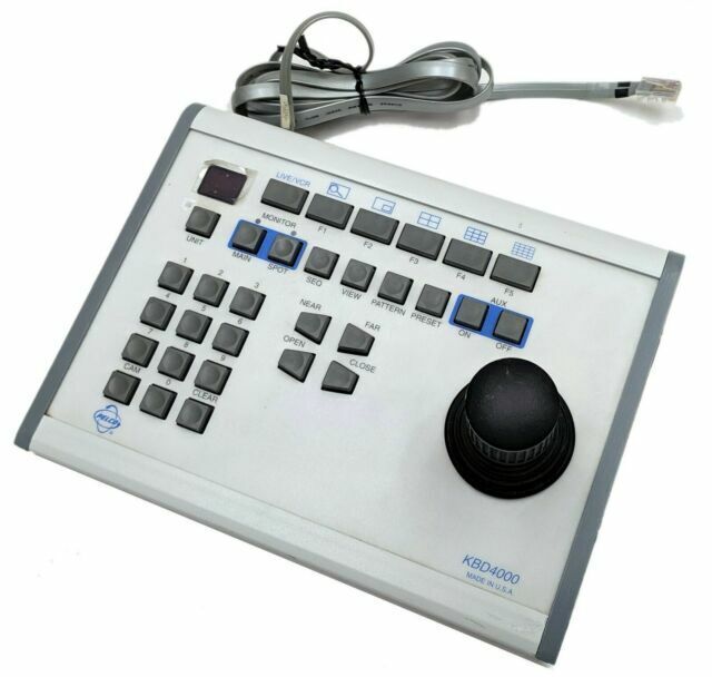 Pelco KBD4000 Multiplexer Keyboard With Joystick controladora