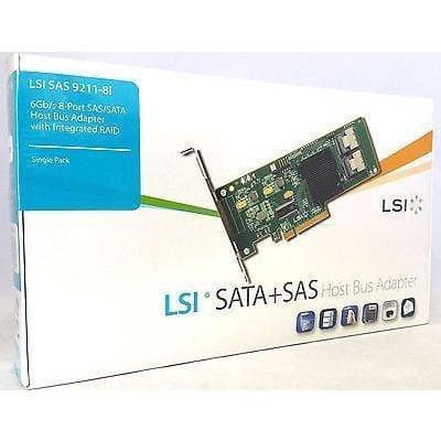 SAS9211-8I 8PORT Int 6GB Sata+SAS Pcie 2.0-FoxTI