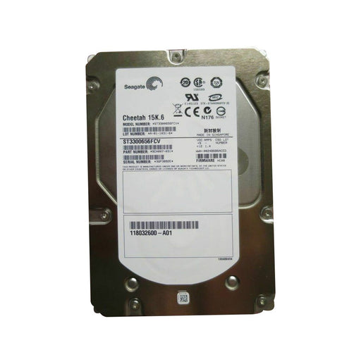  SEAGATE 300GB 15K RPM FIBRE CHANNEL FC 40 ST3300656FCV 9CH007-031 Seagate
