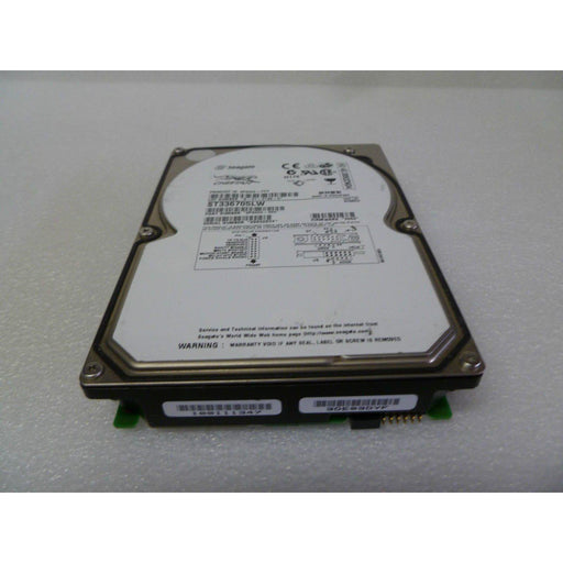 SEAGATE ST336705LW 36.7GB 68PIN SCSI HARD DRIVE P/N:9P6002-302 F/W:5063 102646150610-FoxTI