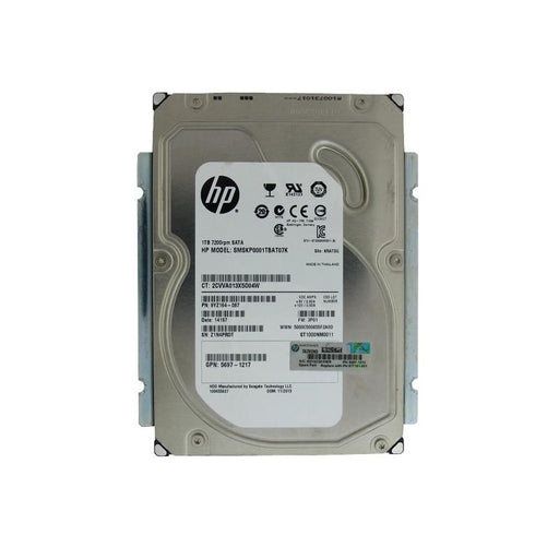 ST1000NM0011, Z1N, KRATSG, PN 9YZ164-065, FW HPGD, HP 1TB SATA 3.5 Hard Drive disco HP