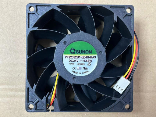 SUNON PF92382B1-Q04U-HA9 DC24V 3-wire cooling fan 92 * 92 * 38mm cooler Genuine